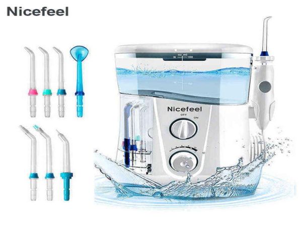 

toothbrush nicefeel ml electric oral irrigator teeth cleaner care dental flosser water with adjustable pressure pcs nozzles1600166