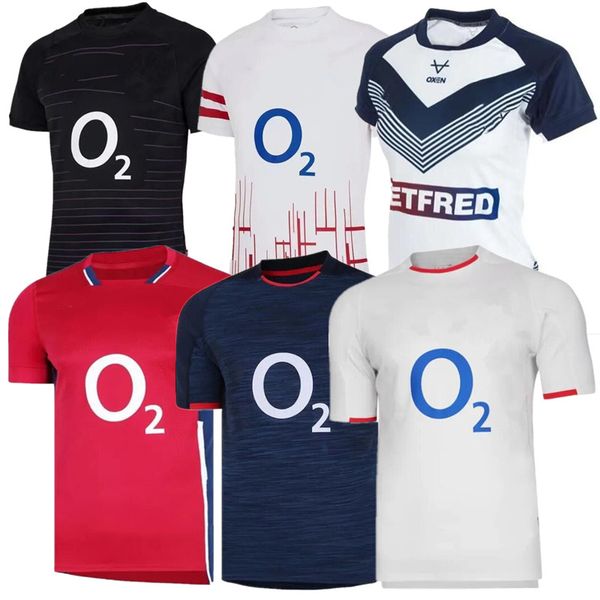 

2022 2023 englands rugby jerseys for men 22 23 polo shirt mens jersey, Black;gray
