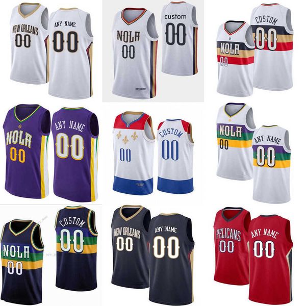 

men women youth new orleans''pelicans''custom 25 trey murphy iii 8 naji mar 11 shall daniels 0 dereon''seabron, Black;red