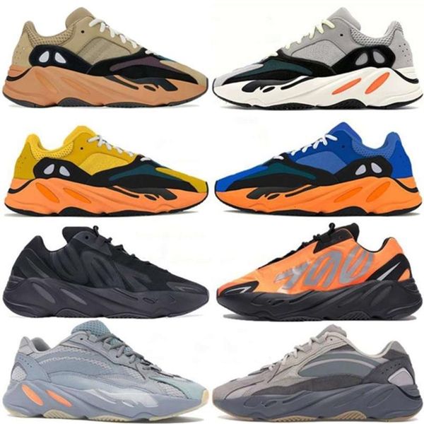 

2021 authentic wave runner 700 enflame amber shoes sun 700s bright blue solid grey inertia vanta orange triple black static mens w294m