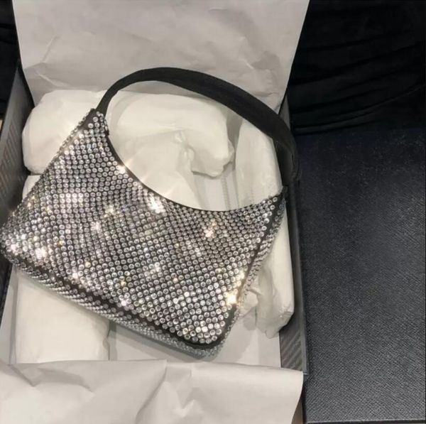 

diamond handbag nylon designer shoulder bags for women chest pack fashion tote hand lady purse handbags