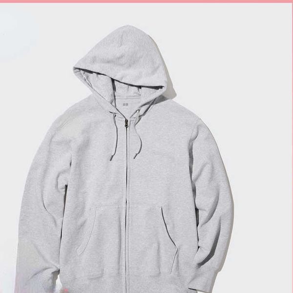 

cashmere zipper hoodie for men and women, Black