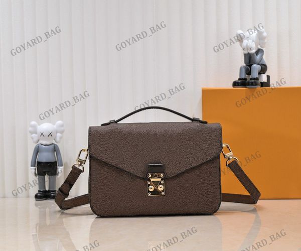 

designer satchel bag for women embossed grained monograms leather crossbody bags mini handle handbags luxury shoulder bag pouch purse m44875