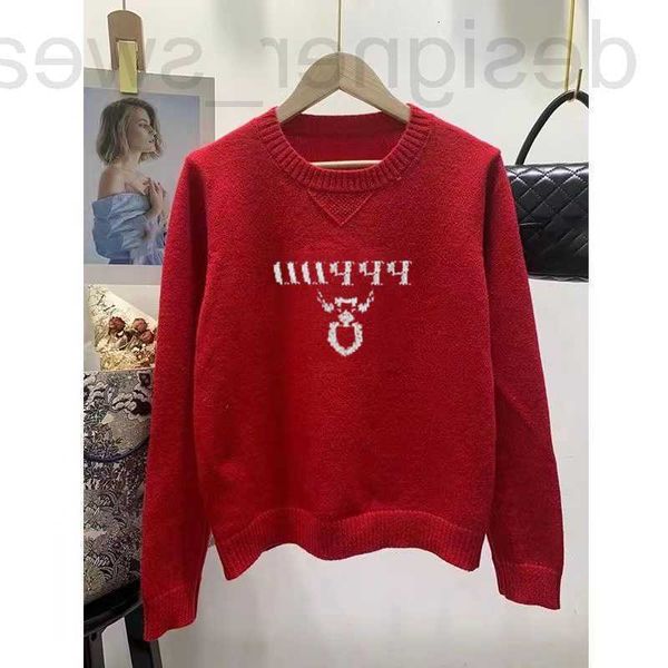 

women's sweaters designer sweater women sweaters jumper embroidery print sweater knitted classic knitwear autumn winter keep warm comfo, White;black