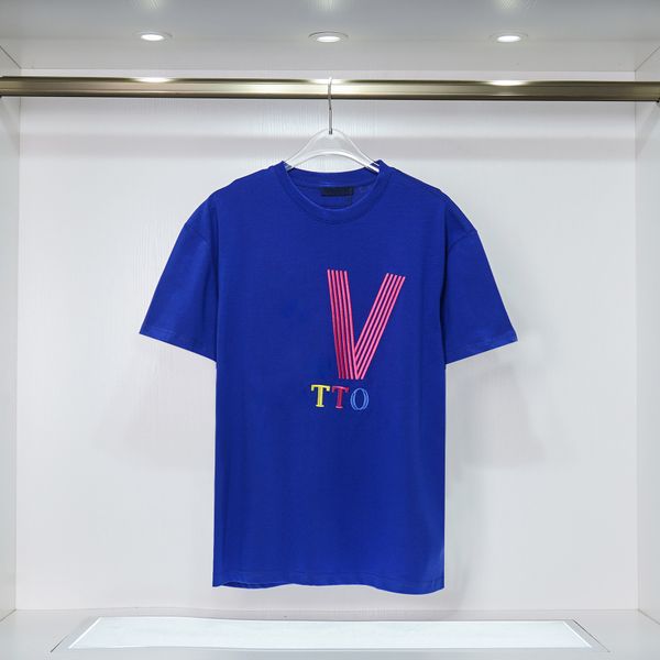 

23ss designer men's t-shirts letter printed tee summer mens and womens cotton t-shirts hip hop high street, White;black