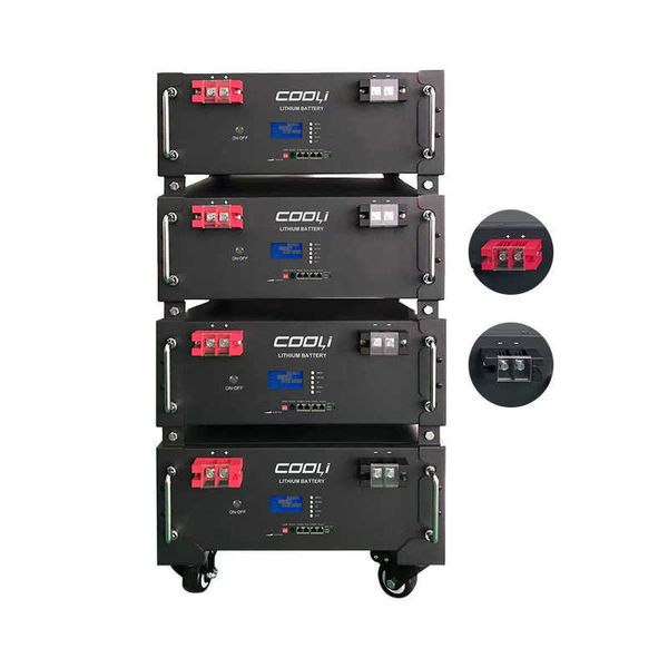 

cooli 48v-500v lfp battery ess lifepo4 energy storage battery 60kw 80kw 100kw rack version solar system lifepo4 battery