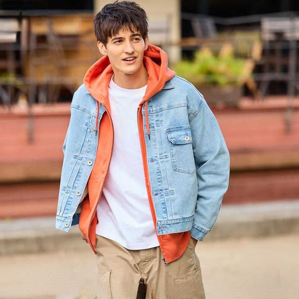 

men's hooded zippered sports cardigan (long-sleeved sweater sportswear), Black;brown