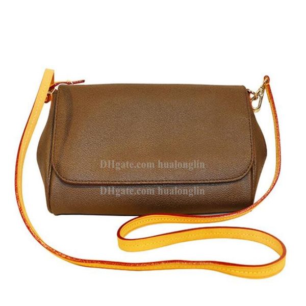 

leather women bag messenger shoulder cross body cosmetic case purse with serial number306o