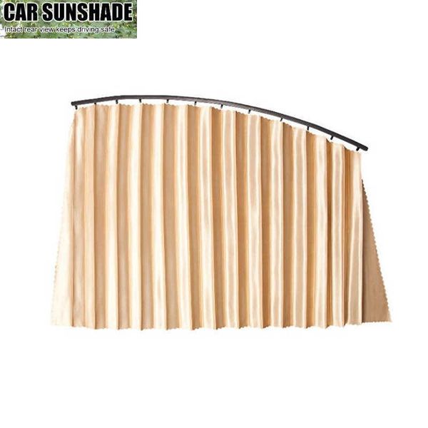 

new 4 pieces magnetic installation car side window sunshade slide curtain