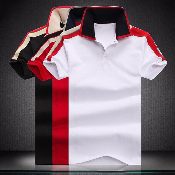

mens designers polo shirts casual stylist clothes short sleeve fashion men summer t shirt size m-3xl w22238y, White;black