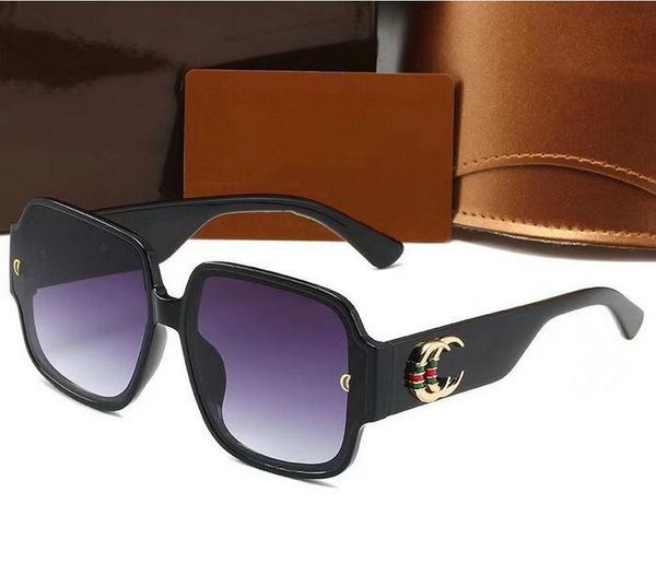 

2024 wholesale designer sunglasses original eyeglasses outdoor shades pc frame fashion classic lady mirrors for women and men glasses 6 colo, White;black