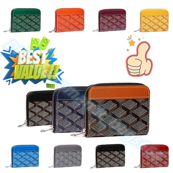 

genuine leather key wallets luxurys card holders purse card holder mini designers wallet men clutch bag womens coin key pocket purses keycha, Red;blue