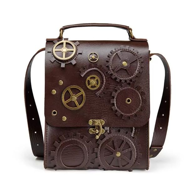 

evening bags retro steampunk women shoulder vintage clock money clutch handbag daily ladies casual crossbody purse fashion personality