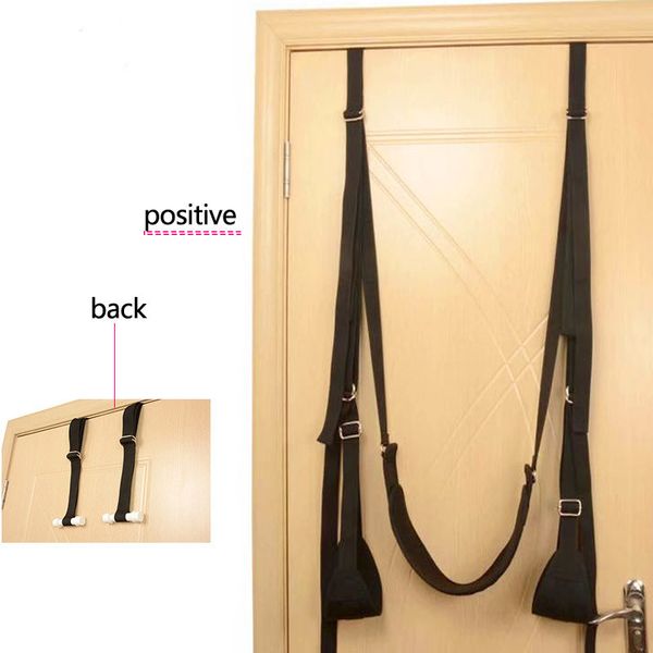 

set tool for couples swing soft furniture fetish bandage love game chairs hanging door swing toyssm bonda, Black;white