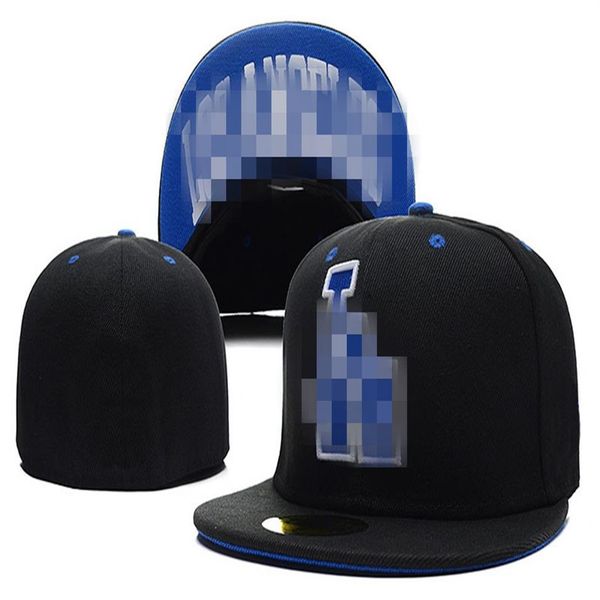 

men's losangeles team baseball full closed caps summer all black color letter gorras bones men women casual outdoor sport fla193a, Blue;gray