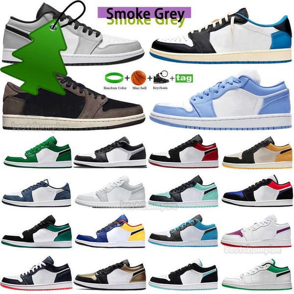 

jumpman og 1 men women low basketball shoes og 1s mens sneakers triple white shadow light smoky grey designer university blue unc black bred