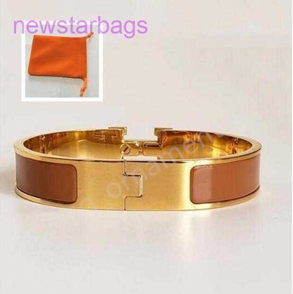 

designer herms bracelet online shop mens designer h bracelet bracelets jewelry woman bangle stainless steel man 20 color gold buck 1myr, Black