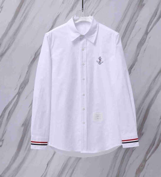 

shirts men clothing 2023 brand for men designer clothes shirts blouses camisas de hombre korea fashion casual long sleeve reer, White;black