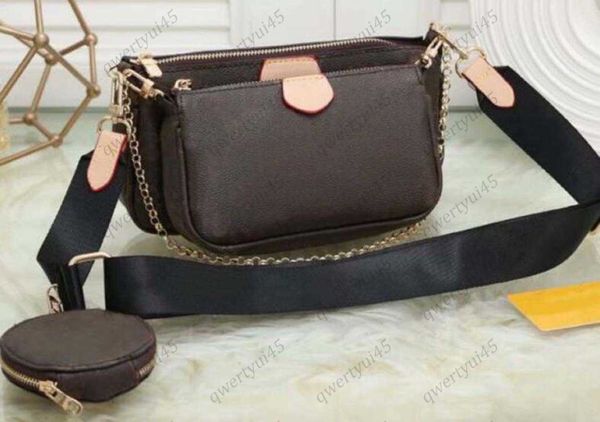 

qwertyui45 other bags new fashion handbags multi pochette accessoires purses women favorite mini 3pcs/set combination crossbody bag shoulder, Black;red