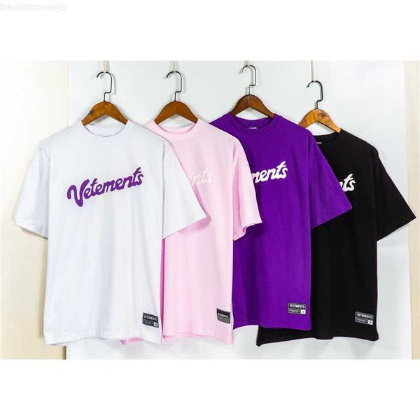 

high-quality vetements big women shirts vtm1 1 vetements men t-shirt oversize short sleeve men clothing 0304, White;black