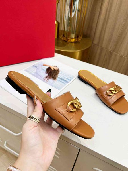 

designer women's sandals flat slippers solid color shoes summer women's household flip flops casual sandals summer leather rubber, Black