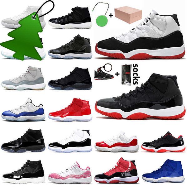 

og new 11 white bred 11s jumpman basketball shoes 25th anniversary cap and gown concord 45 gamma blue sport men women sneakers