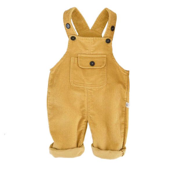 

chil1en's suspenders spring and autumn style baby and baby corduroy for small and medium-sized chil1en wear western-style loose casual, Blue