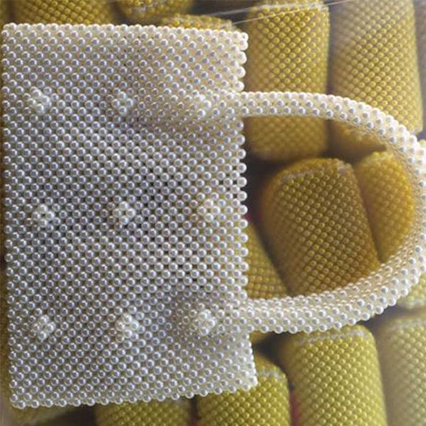 

new ins women's design handmade pearl bag holiday bride dinner hand woman 230304