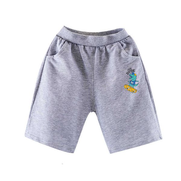 

trendy boys' capris summer 1 new pants middle and small chil1en's casual pants fried street boys' middle pants chil1en's, Blue