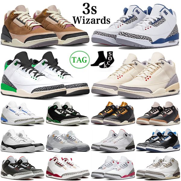 

2023 mens basketball shoes wizards archaeo brown a ma maniere desert elephant muslin racer blue cardinal red black cat neapolitan men women, White;red