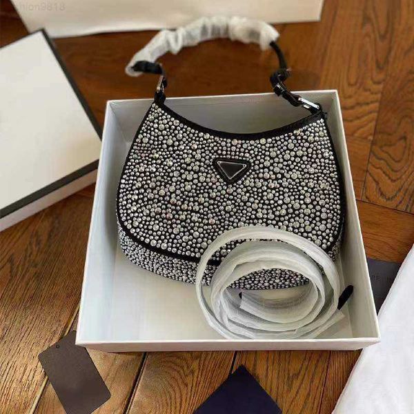 

5a fashion designer woman bag diamonds women shoulder bags handbag purse with box luxury cross body chain high grade quality evening wallet