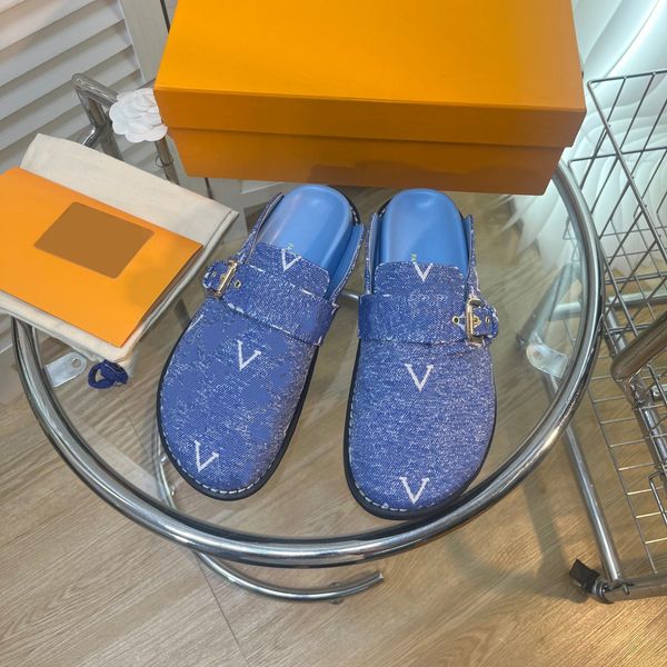 

new leather bag head slippers female male summer anti-skid slippers lazy shoes lovers beach shoes scuffs, Black