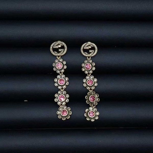 

60% off 2023 new luxury fashion jewelry for zircon earrings, Silver