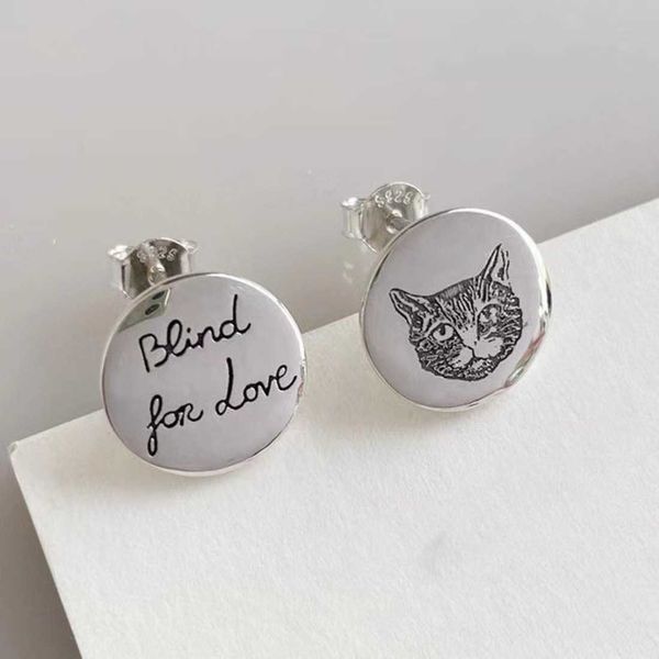 

60% off 2023 new luxury fashion jewelry for double female temperament high-grade asymmetrical silver pin earrings gifts for girlfriends, Golden
