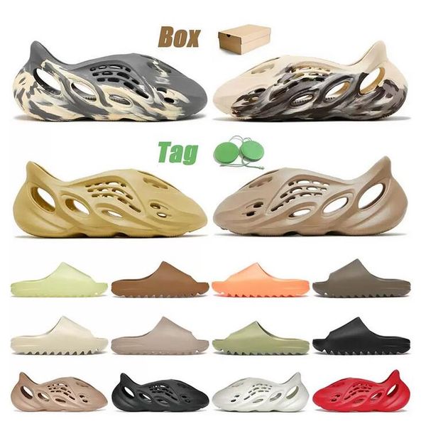 

rubber designer sandals men woman sandal ochre bone foam slippers black white pure slipper eva slide fashion classsic fashion classsic clog