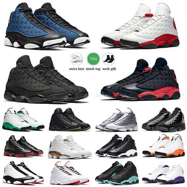

outdoor basketball shoes 13 13s mens sneakers women sports trainers new style of black cat playoffs court purple lucky green bred university