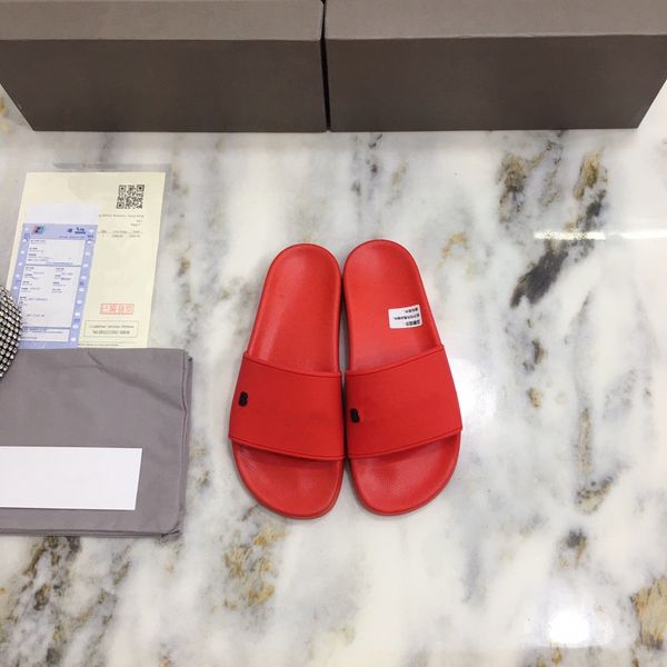 

men slippers women sandals lady flip flops print slide summer wide flatcanvas sandals luxurys woody designers slipper, Black