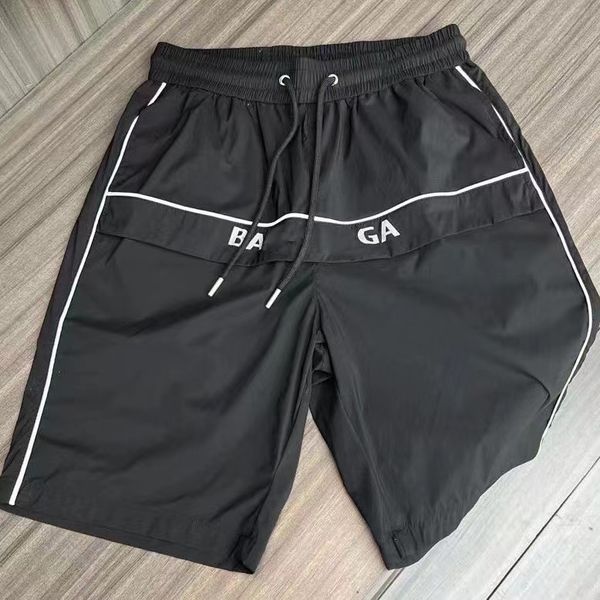 

summer mens shorts designers fashion board short gym mesh sportswear quick drying swimwear printing man clothing swim beach pants, White;black