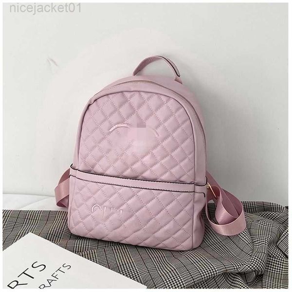 

designer channel cc women chanei bag backpack fashion small fragrant embroidery backpacks versatile fashion large capacity pu simple travel