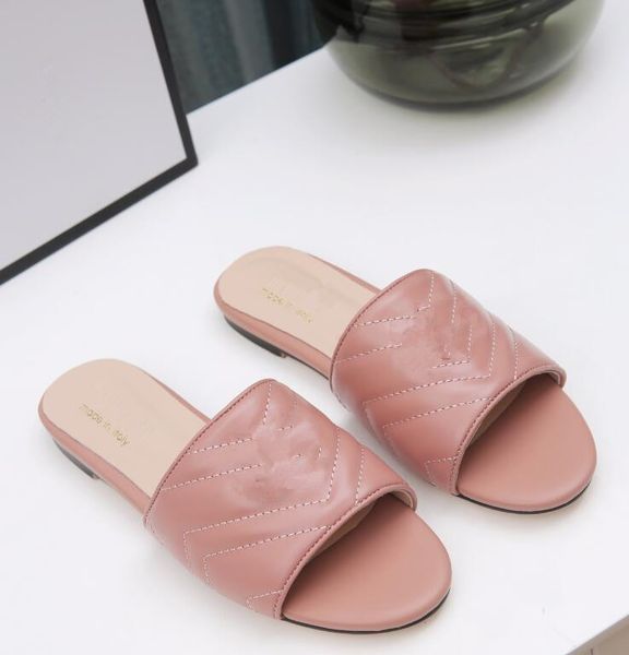 

2023 luxuries designer men's women's slippers sandals shoes slide summer fashion wide flat flip flops with box size 35-43, Black