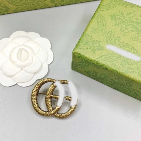 

60% off 2023 new luxury fashion jewelry for family with brass double light luxury brooch pin, Gray