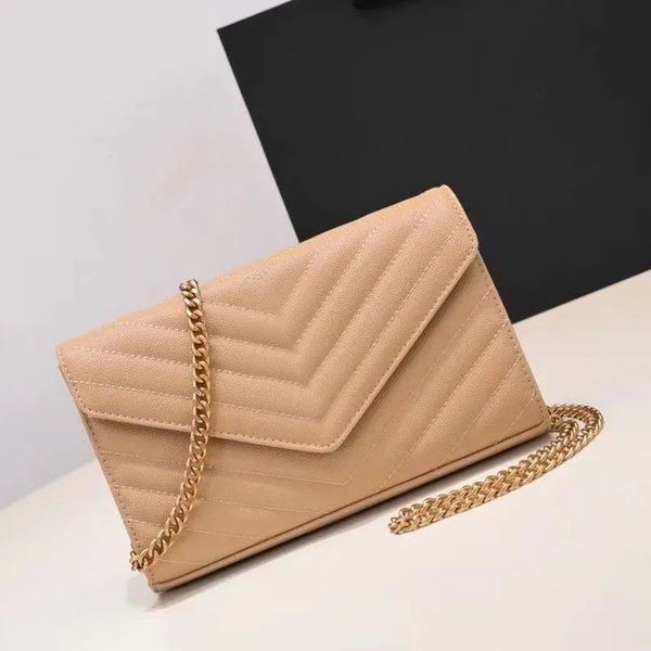 

fashion designer woman bag handbag purse wallet original box genuine leather women messenger cross body chain clutch ladies