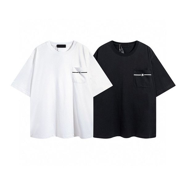 

men's plus tees & polos round neck embroidered and printed polar style summer wear with street pure cotton t2rs, Black;brown