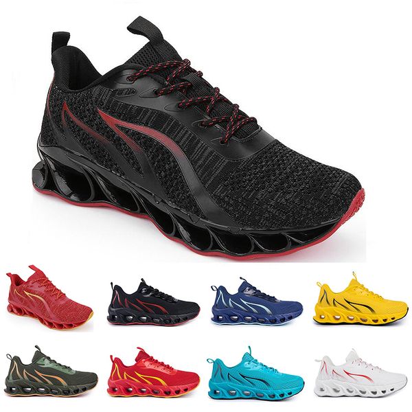 

men women running shoes summer ventilation white black blue red sports sneaker 048
