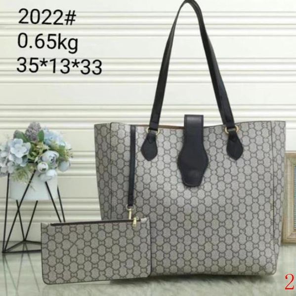 

2pcs woman bag womens messenger handbag fashion mens shoulder lady tote purses handbags crossbody backpack wallet women bags louiseity bags