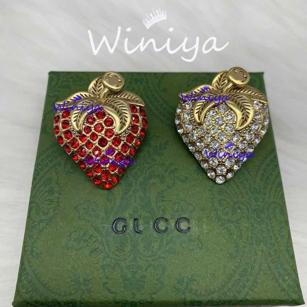 

95% off 2023 new luxury fashion jewelry for brooch/gu family new style inlaid diamond personality pin female cute trend brooch, Gray