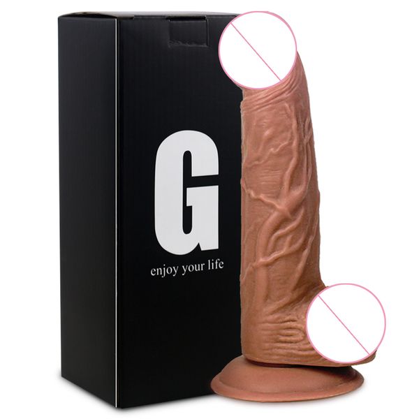 

mens robes gelugee realistic silicone dildo huge sucker soft dildos for women masturbator female vagina massage anal plug p