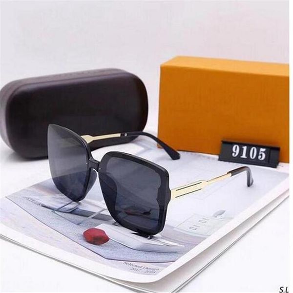 

2021 designers sunglasses luxury stylish fashion polarized for mens womens glass uv400241l, White;black