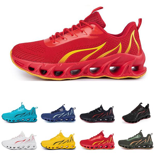 

mens women running shoes summer ventilation white black blue red sports sneaker 009