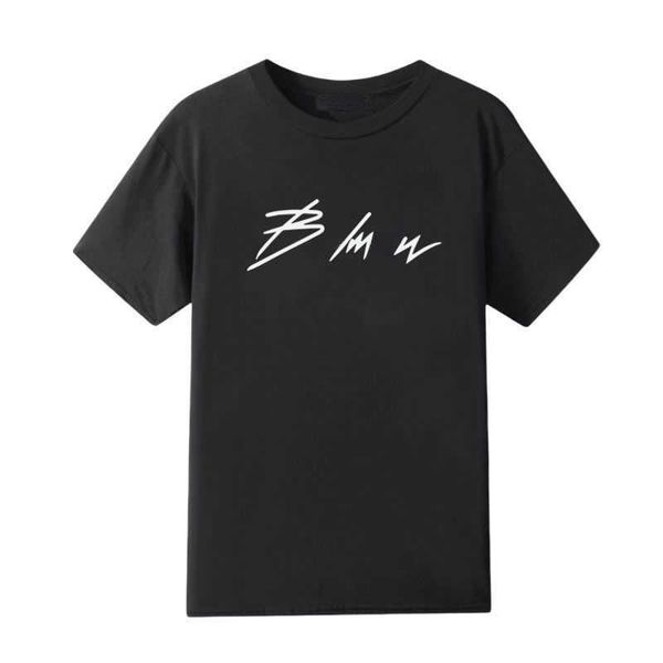 

balm men's plus size tees luxury t shirt designer shirts letter print tshirt round neck short sleeve t-shirt pullover men women cotton, White;black
